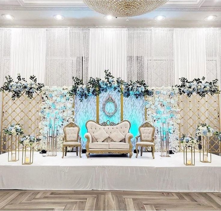 Reception Stage & Seating