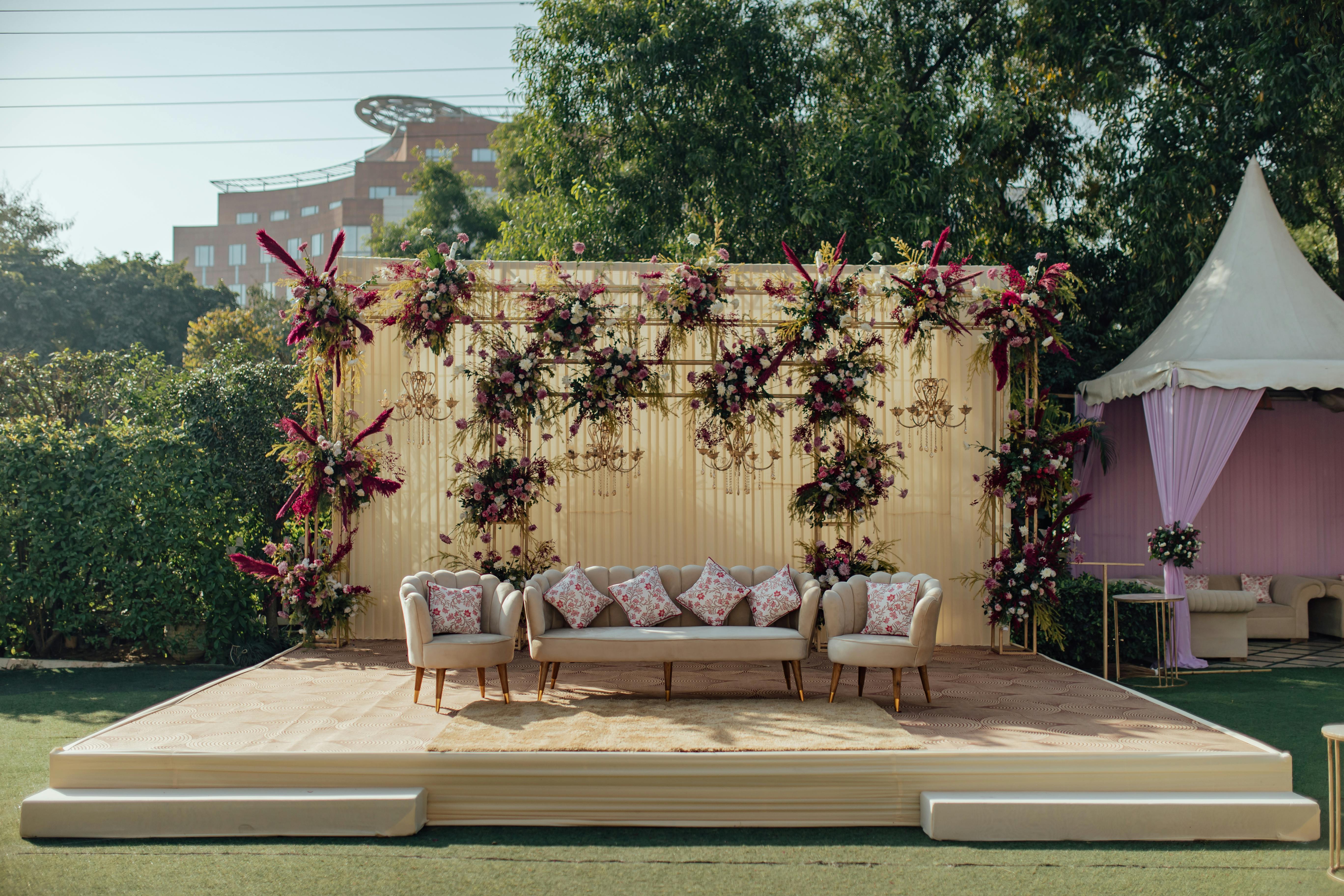 Photo Booth & Sangeet Stage